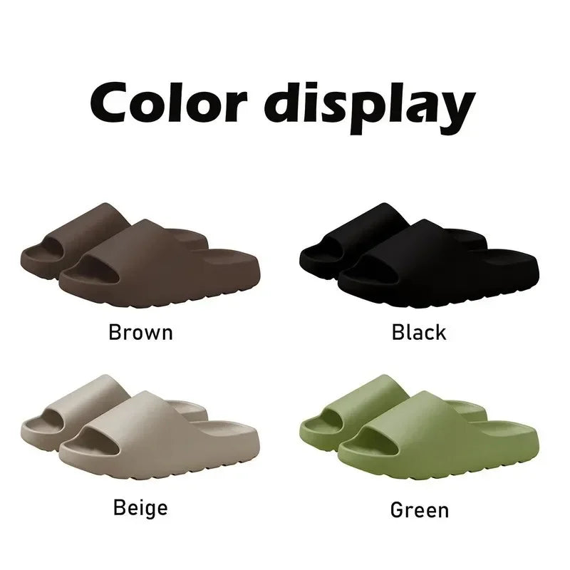 Men's Slippers EVA Soft Thick Soled Summer Fashion Slippers & Women's Yeezys Slides Beach Sandals - Buy online at  Vibe In Cart.
