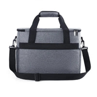 Rectangular Oxford Insulated Lunch Bag for Outdoor Use