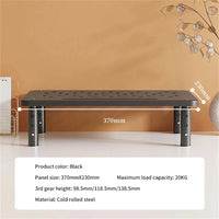 Adjustable Height Desk Monitor Stand for Laptops up to 20 Inches