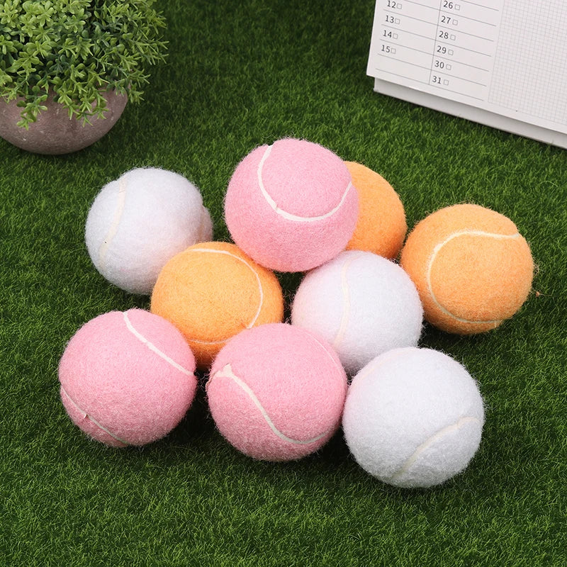 1/3Pcs 65MM Ladies Beginners Durable Practice Tennis Ball Tennis Balls Wear-Resistant Highly Elastic Training Balls For Club - Buy online at  Vibe In Cart.