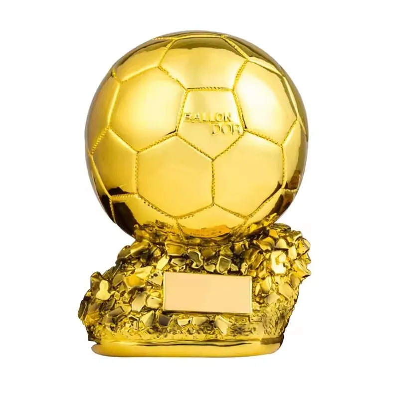 Golden Ball Football Cup Office Decoration with Electroplated Technology Football Cup Resin Gift and Birthday Gift Artefact - Buy online at  Vibe In Cart.