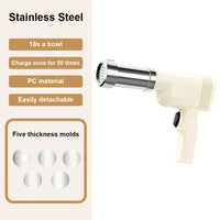 Automatic Noodle Maker Cordless Handheld Noodle Press Gun 5 Molds USB Charging Utility Kitchen Gadget - Buy online at  Vibe In Cart.