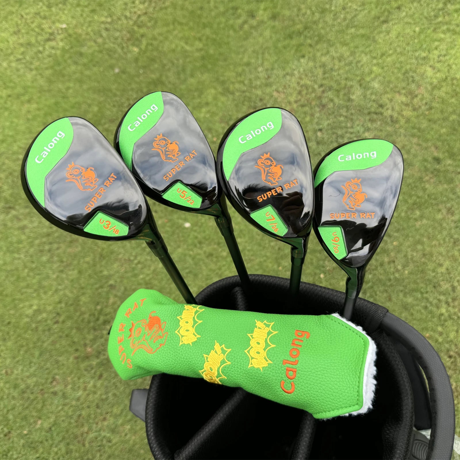 Men's Right-Handed Golf Hybrids Set 18-30 Degrees Graphite Shaft S Flex