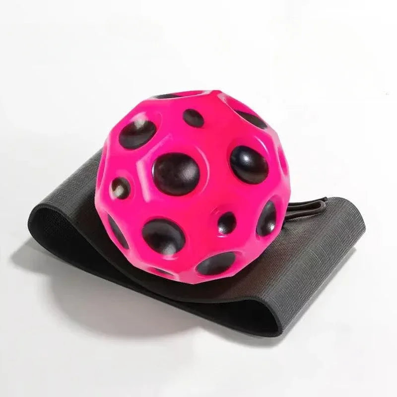 High Elastic Decompression Moon Stone Ball with Rebound Rope for Kids and Seniors Fun Stress Relief Outdoor Fitness Toy - Buy online at  Vibe In Cart.