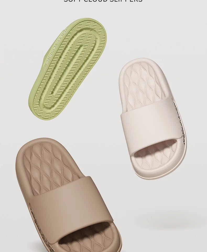 Asgard Men's Summer Slippers 2025 New Indoor Anti-slip Bathroome Slippers Comfort Thick Sole Beach Shoes Men Soft EVA Slippers - Buy online at  Vibe In Cart.