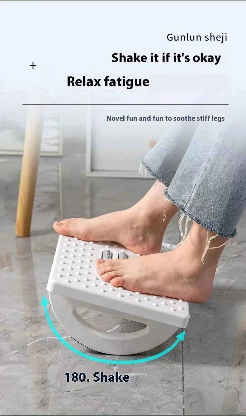 New Portability Foot Rest Under Desk Footrest Ergonomic Foot Stool With Massage Rollers Foot Rest For Home Office Work - Buy online at  Vibe In Cart.