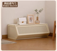 Multi-Layer Shoe Cabinet with Door for Dust-Proof Storage