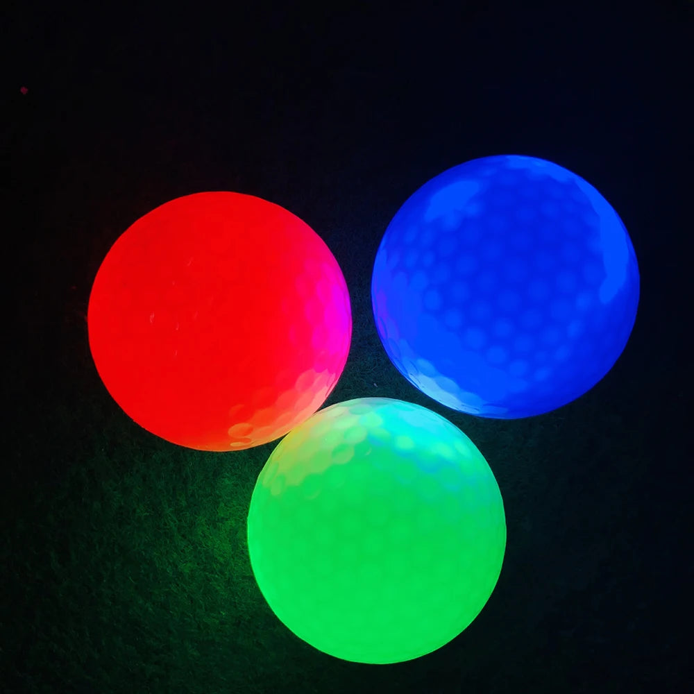 Glow Golf Balls for Night Sports,Luminous Golf LED Ball Glowing in The Dark,Long Lasting Bright Luminous Balls - Buy online at  Vibe In Cart.