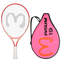 Kids Tennis Racket 17-25 Inches Lightweight Aluminum Alloy with Cover Bag