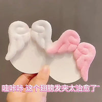 Super Cute Angel Wing Plush Hairpin Children Girl Hair Clip Accessories Barrettes Hairgrip Headdress Headwear Hairclip Ornaments - Buy online at  Vibe In Cart.