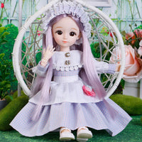 BJD Doll and Clothes Multiple Removable Joints 30cm 1/6 3D Eyes Doll Girl  Dress Up Birthday Gift Toy - Buy online at  Vibe In Cart.