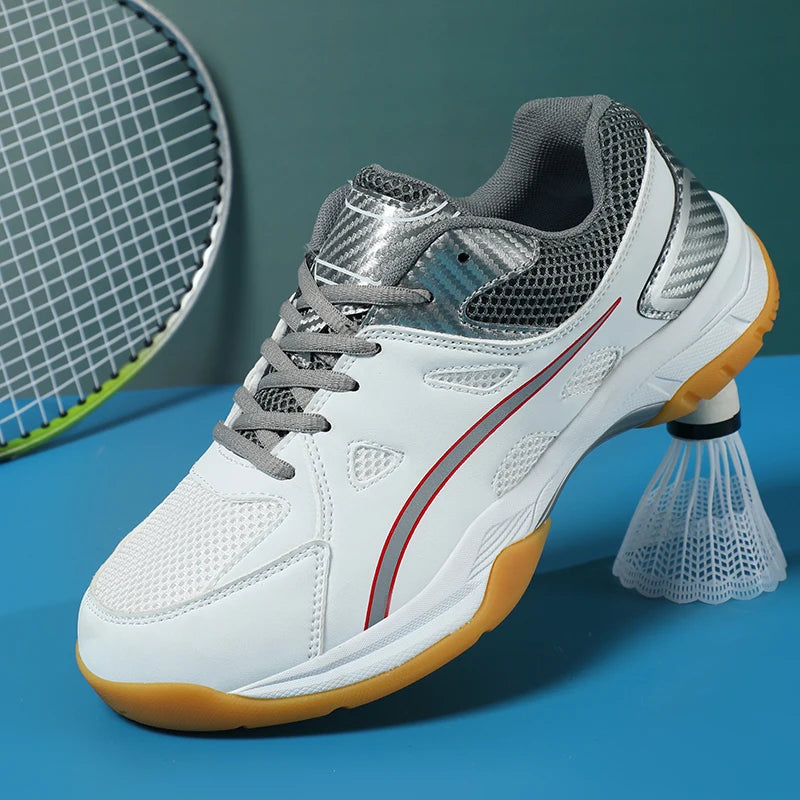 Women's Lace-Up Tennis Shoes with EVA Insole for Indoor Use