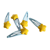 Summer Y2K Hairpin Yellow Star Designs Duck Mouth Clip Bangs Side Clip Blue BB Barrettes Hair Snap Clips Girls Hair Accessories - Buy online at  Vibe In Cart.