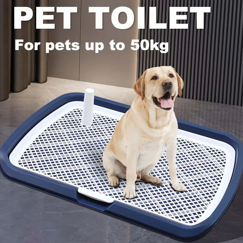 Dog Potty Training Toilet, Plastic Dog Pee Pad Holder With Removable Net, Reusable Dog Potty Trainer Dog Toilet Tray For Pets Up - Buy online at  Vibe In Cart.