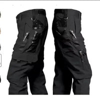 Wear Resistant Work Pant Man Multi-pocket Straight Cargo Trousers Outdoor Jogging Tactical Pants Spring Autumn Casual Trousers - Buy online at  Vibe In Cart.