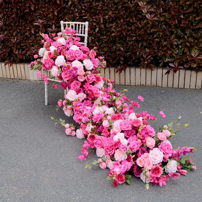 Uflower Luxury Artificial Flower Row 100/200cm Table Centerpiece Wedding Decoration Arch Backdrop Event Stage Flora - Buy online at  Vibe In Cart.