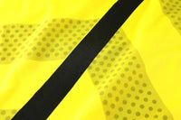 Men's Polyester Soccer Referee Uniform with Jersey and Shorts