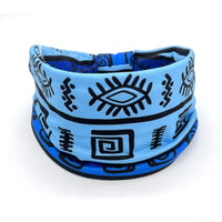 Unisex Fashion Cotton Print Wide Elastic Turban Hairband for Sports