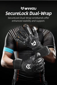 WVVOU Soccer Goalie Gloves for Adults and Youth, High Performance Goalkeeper Gloves with 5 Detachable Finger Saves - Buy online at  Vibe In Cart.