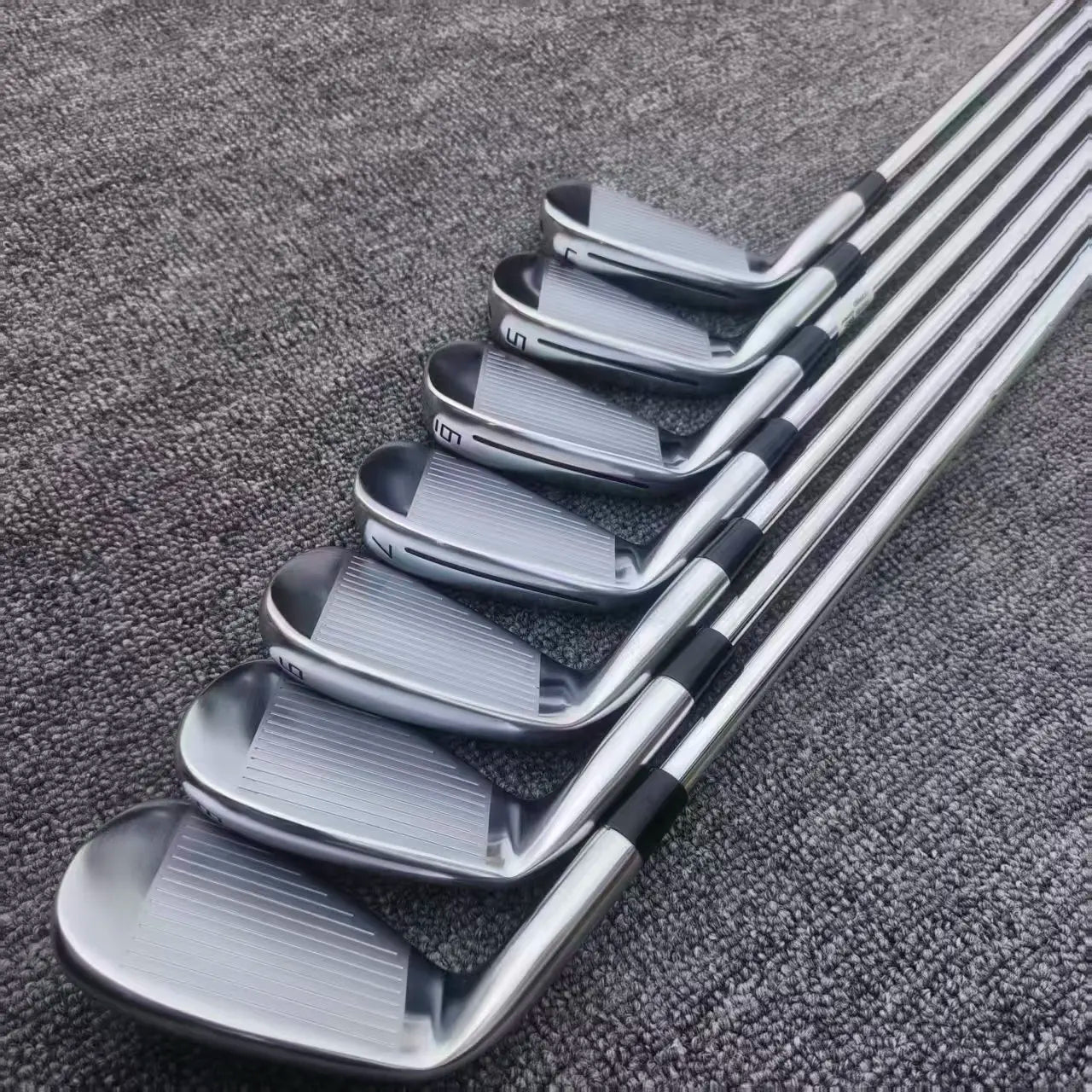 New 5th generation silver p 770 Golf Club Set (4-9P)R/S flexible steel/graphite rod with cap sleeve - Buy online at  Vibe In Cart.