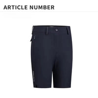 PGM Women Summer Golf Shorts Pants Elastic Waterproof Half Trousers Zip Pocket Ladies Sports Clothing Wear Tennis KUZ129