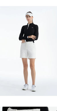 PGM Women Golf Short New Lady Clothing Autumn and Winter Warm Thicken Shorts High Waist Sports Trousers Windproof Girl Wear