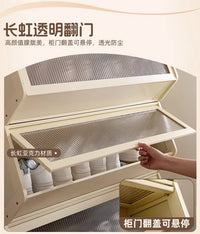 Simple shoe cabinet Household multi-functional free combination storage cabinet Shoe rack Multi-layer with door dust-proof shoe - Buy online at  Vibe In Cart.