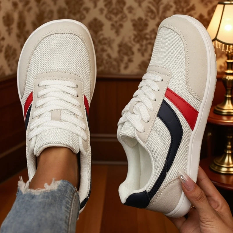 Women's Sneakers Barefoot Casual Wide Last Fashionable Canvas Flat Board Shoe 2025 New Wide Toe Breathable Mesh Running Shoes - Buy online at  Vibe In Cart.