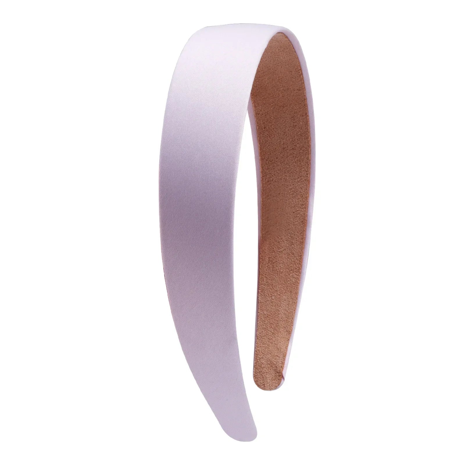 Plain 3CM Wide Satin Headband for Women, 1 or 2 Pieces