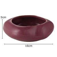 Medium Modern Ceramic Lotus Seedpod Vase for Floral Arrangement