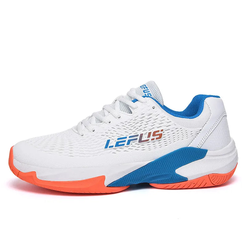 Men Women's Large Sizes Breathable Tennis Shoes Blue and Gray Gym Walking Badminton Sneakers - Buy online at  Vibe In Cart.