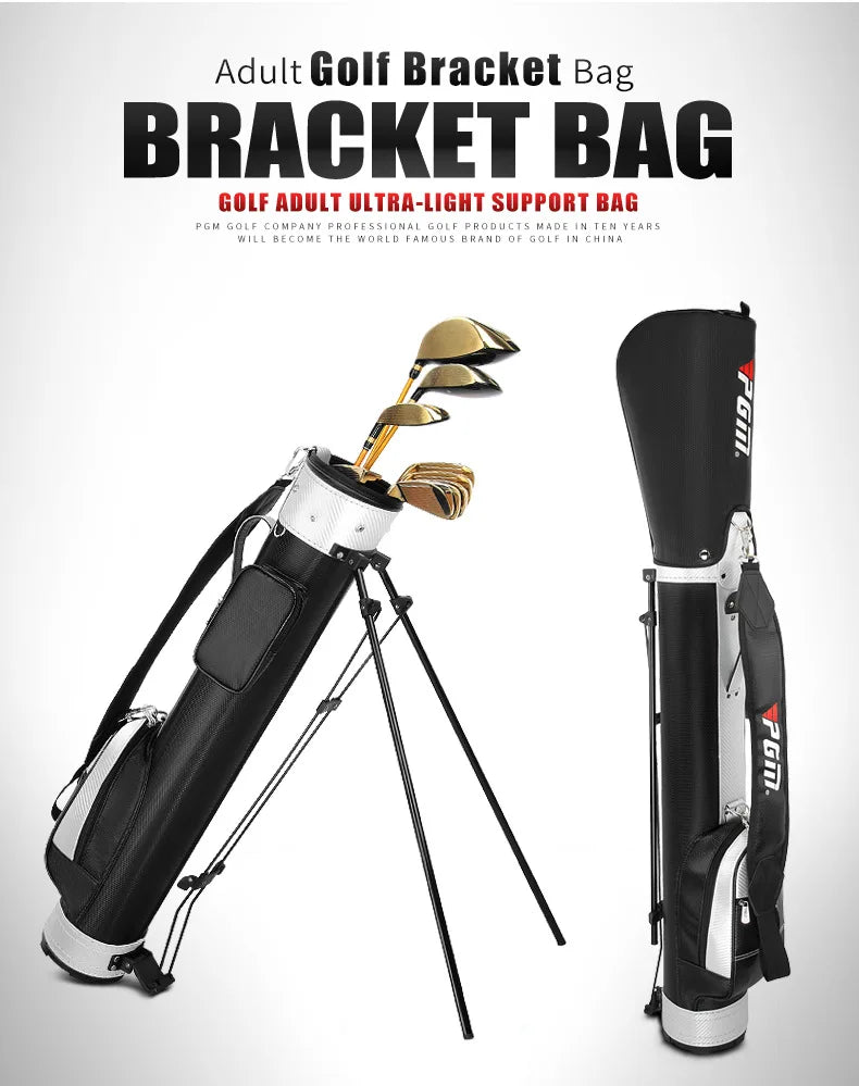 Unisex PU Golf Bag for 9 Clubs with Multiple Colors