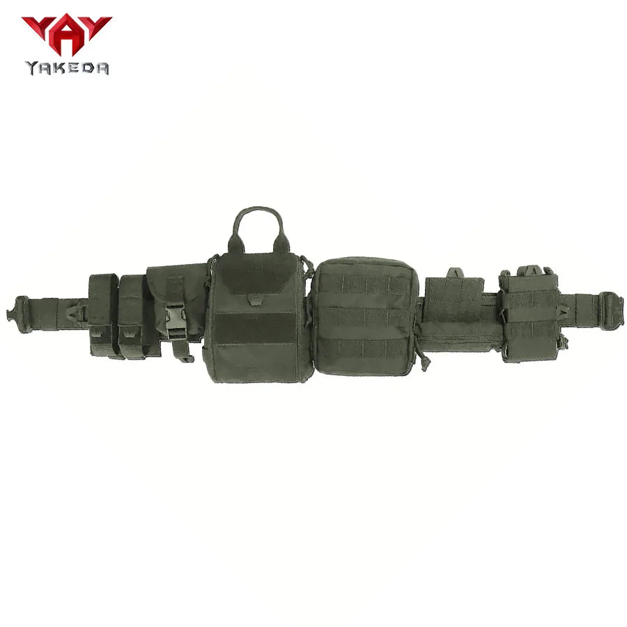YAKEDA  Training belt outdoor patrol eight piece set, detachable and adjustable training belt - Buy online at  Vibe In Cart.