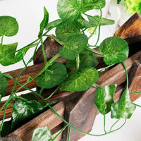 Artificial Green Leaves Ivy Vine Garland Creeper Rattan Fake Leaf Plants Hanging Garlands for Garden Wedding Party Home Decor - Buy online at  Vibe In Cart.
