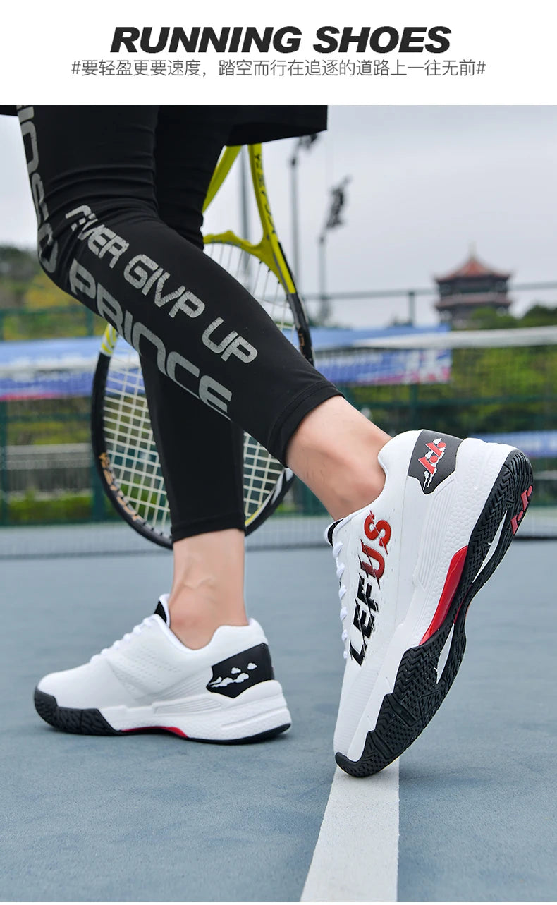 Professional Tennis Sneakers for Men Breathable Tennis Footwear Women Tennis Training Shoes Wear-Resisting Outdoor Sneakers - Buy online at  Vibe In Cart.