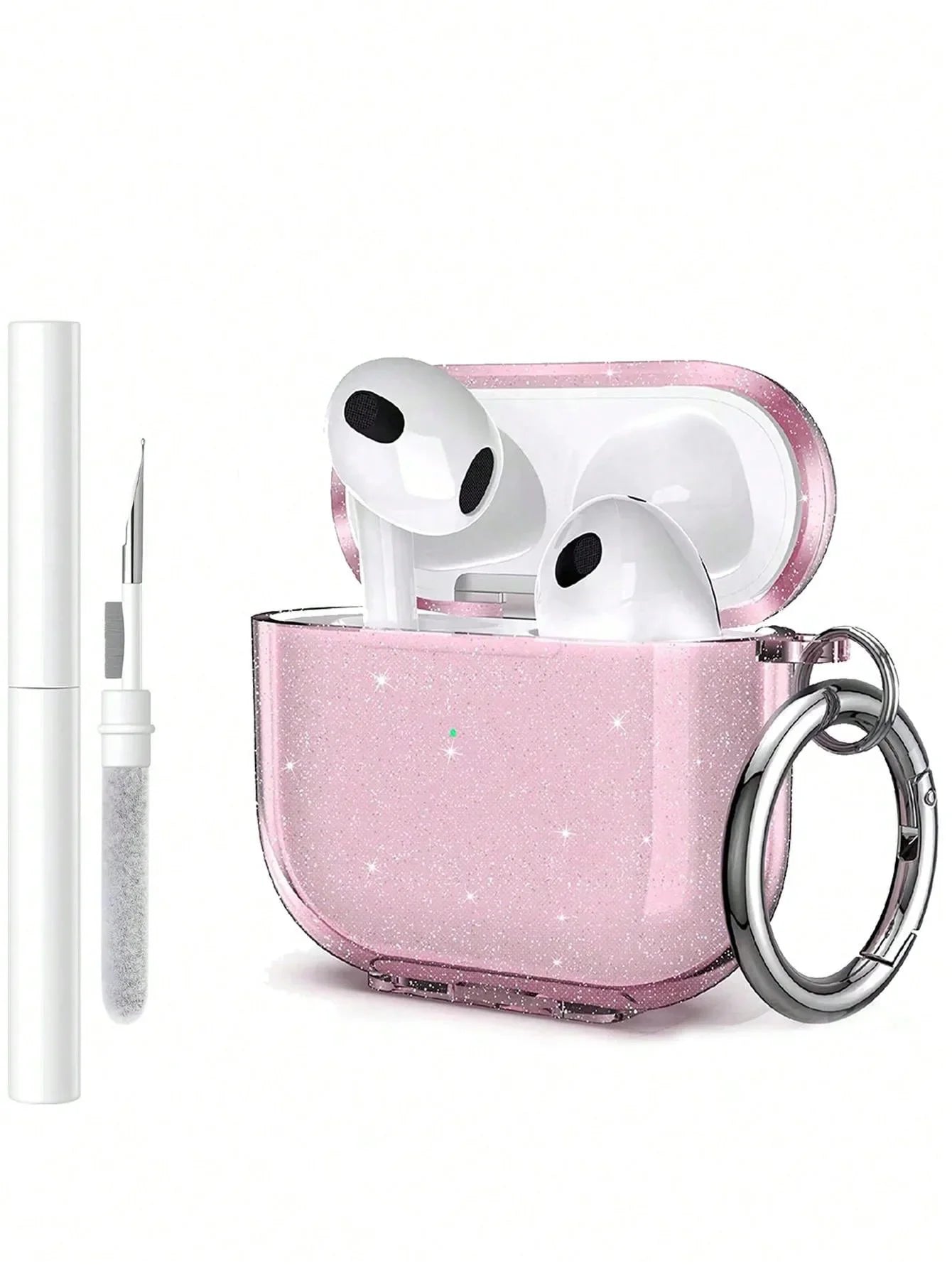 Wireless Earphone Protective Case in Silicone and TPU with Cleaner Kit