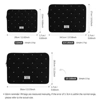 Zippered Laptop Sleeve for 9-11 Inch Tablets and 13-16 Inch Devices