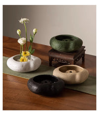 Simplicity Lotus Seedpod Ceramic Vase Artificial Flower Decorative Flowers Pots Desk Decoration Floral Arrangement Modern Decor - Buy online at  Vibe In Cart.