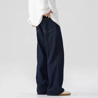 KSTUN 2025 Fall/Winter Baggy Jeans Men Wide Leg Pants Loose Boot Cut Jeans Classic Denim Blue Men's Trousers Hiphop Streetwear - Buy online at  Vibe In Cart.