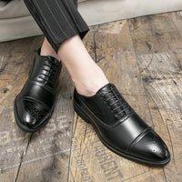 Men's Formal Shoes with Red Soles Fashionable Business Attire Casual Daily Lace Up Dress Shoes Plus Size Pointed Toe Solid Color - Buy online at  Vibe In Cart.