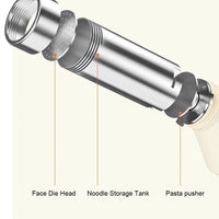 Electric Pasta Noodle Maker 5 Molds Wireless Noodle Maker Rechargeable Small Utility Kitchen Gadget - Buy online at  Vibe In Cart.