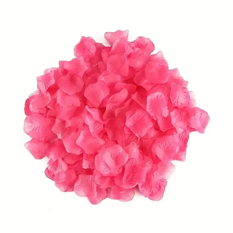 Artificial Rose Petals, Multicolor, Non-Woven Fabric for Weddings