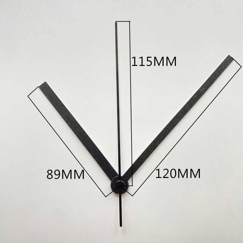 Silent Quartz Battery Operated Clock Movement with Hands