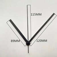 Silent Quartz Battery Operated Clock Movement with Hands