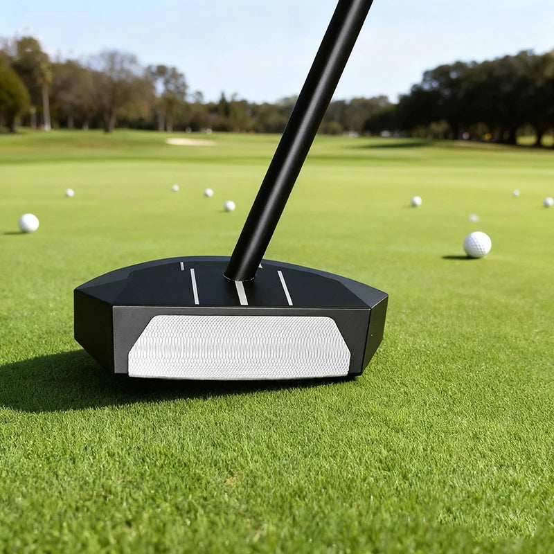 Golf Putter with Zero Torque & Auto-Balance, High MOI for Max Stability, 100% CNC Milled, Black Mallet Putter Golf Club - Buy online at  Vibe In Cart.