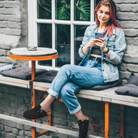 Evshine Men's Cow Suede Clogs with Arch Support Leather Mules Comfort Fashion Potato Shoe Women Cork Footbed Genuine Suede Clogs - Buy online at  Vibe In Cart.