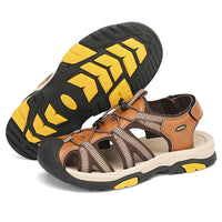 Men's Waterproof Sports Sandals for Hiking and Beach Open Toe Adjustable