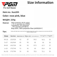 PGM Women Golf Shorts Spring/Summer Wear for Woman KUZ205