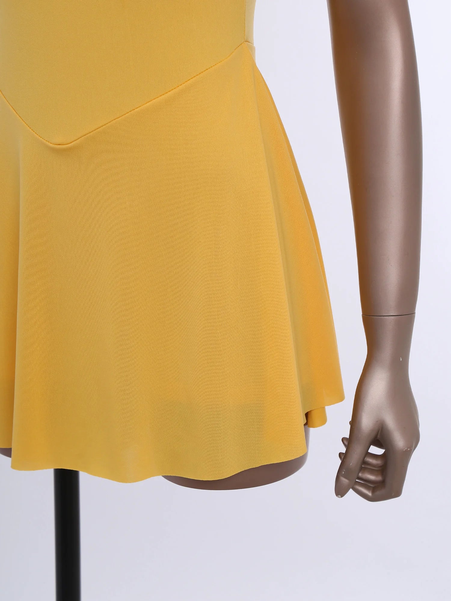 Sporty Style Girl Dress Children's Sleeveless Letter Print Sports Golf Tennis Workout Athletic Dress with Removable Chest Pads