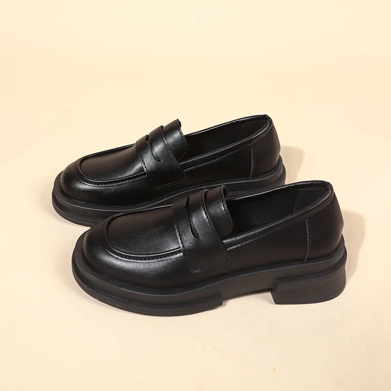 New Japanese Style College Student Shoes Cosplay Lolita Shoes for Women/Girl Fashion Black/Coffee Uniform Platform Shoes 2024 - Buy online at  Vibe In Cart.